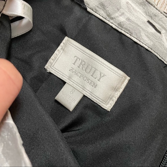 Zac Posen Floral Printed Organza Skirt - Picture 14 of 16